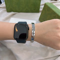Gucci x Adidas Premium Silver Bangle Bracelet